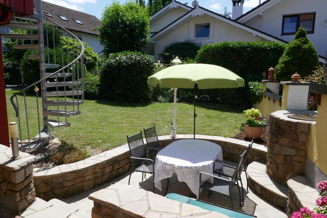 2 Zi - Fewo Schwarzwaldliebe Im Hexental, Terrasse Bollschweil Dış mekan fotoğraf