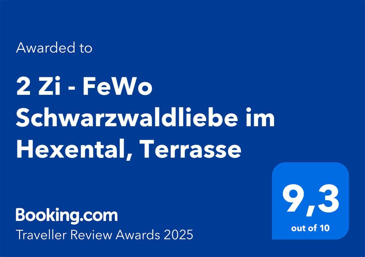 2 Zi - Fewo Schwarzwaldliebe Im Hexental, Terrasse Bollschweil Dış mekan fotoğraf
